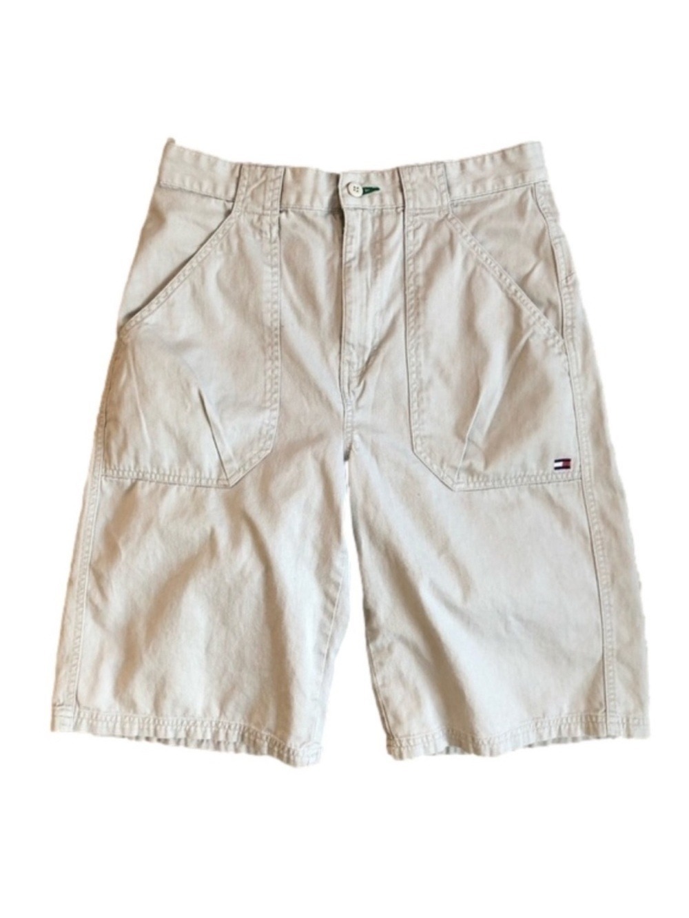 TOMMY Hilfiger khaki patch pocket shorts size 20